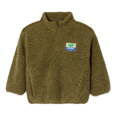 American Vintage - Hoktown Yarım Fermuarlı Sweatshirt | Haki kahverengi
