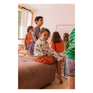We Are Kids - Aurel organik pamuklu puantiyeli gömlek | Beyaz
