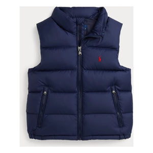 Ralph Lauren - Logo Kolsuz Şişme Yelek Geri Dönüştürülmüş Elyaflar | Lacivert