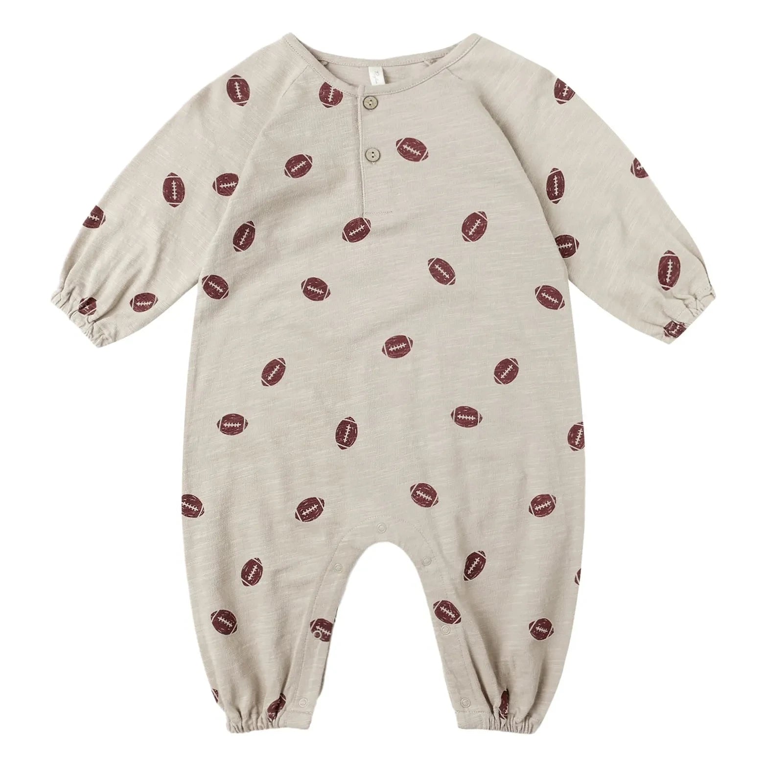 Rylee + Cru - Henley Futbol Pijaması | Taş