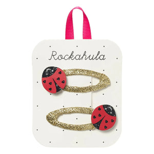 Rockahula Kids - 2’li Böcek Klips Seti | Kırmızı