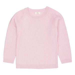 Copenhagen Colors - Merinos Yünlü Fitilli Kazak | Pembe