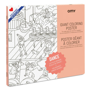 Omy - Dance Giant Poster | Beyaz