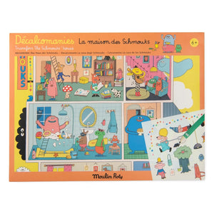Moulin Roty - Les Schmoucks Ev Yapımı Çıkartmalar