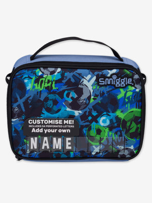 Smiggle - Aspire Dikdörtge İsimlikli Beslenme Çantası