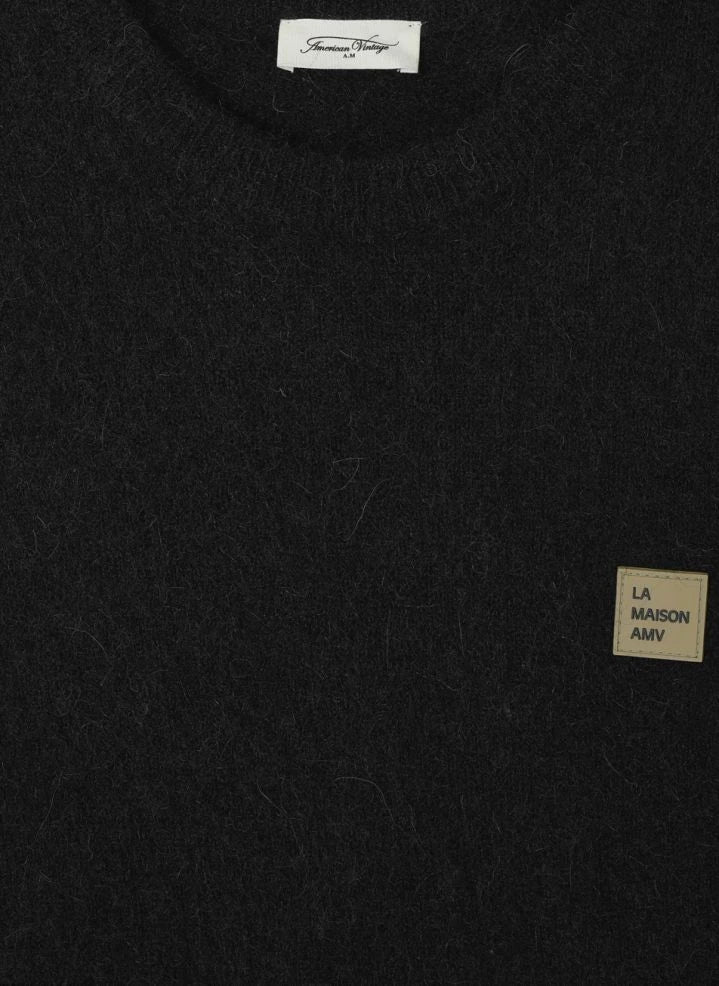 American Vintage - كنزة صوف Vitow | أسود