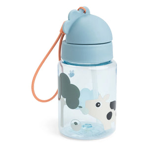 Done by deer - Tiny Farm su şişesi - 280 ml | Açık mavi
