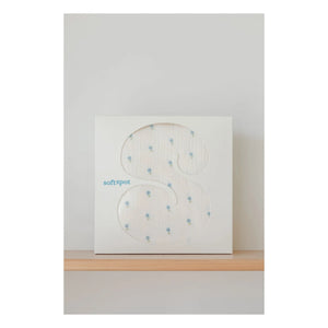 Soft Spot - Periwinkle organik pamuk kundak bezi | Mavi