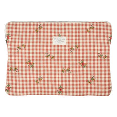 Emile et Ida - Vichy Laptop Kılıfı | Hardal