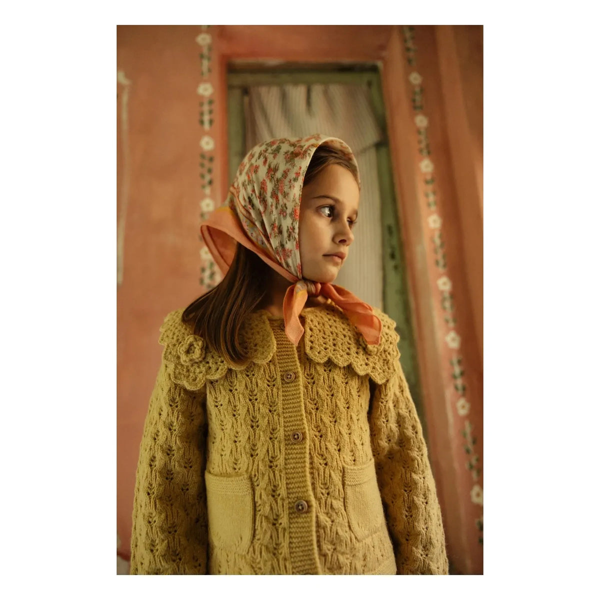 Louise Misha - Capucine وشاح صوف | كريمي