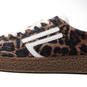 PURAAI - Leo Leopard Spor Ayakkabı | Siyah
