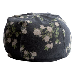 Maison de Vacances - Wabi Sabi Keten Bubble Puf | Siyah
