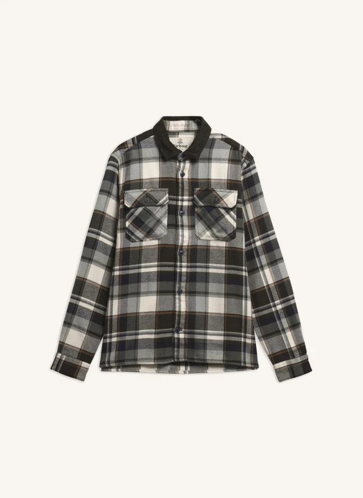 Barbour - Grasmoor قميص كاروهات | رمادي