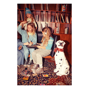 Piupiuchick - Çiçek Desenli Tulum | Açık Gri