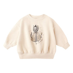 Quincy Mae - Magic Cat Sweat Organik pamuk | Perle