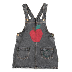 Piupiuchick - Pomme Denim Elbise | Kömür grisi