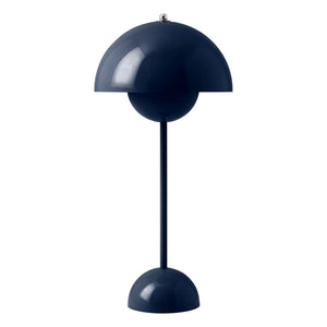 & Tradition - Flowerpot VP3 masa lambası, Verner Panton | Koyu Mavi