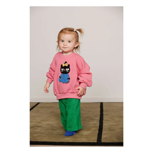 Mini Rodini - Sweat Cat Organik Pamuk | Pembe