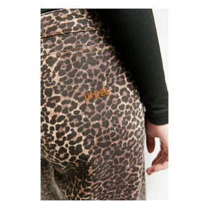 Indee - Leopar Tonik Jean | Kahverengi