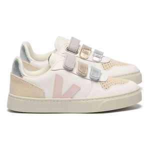 Veja - Scratch Sneakers Küçük V-10 Deri | Fildişi