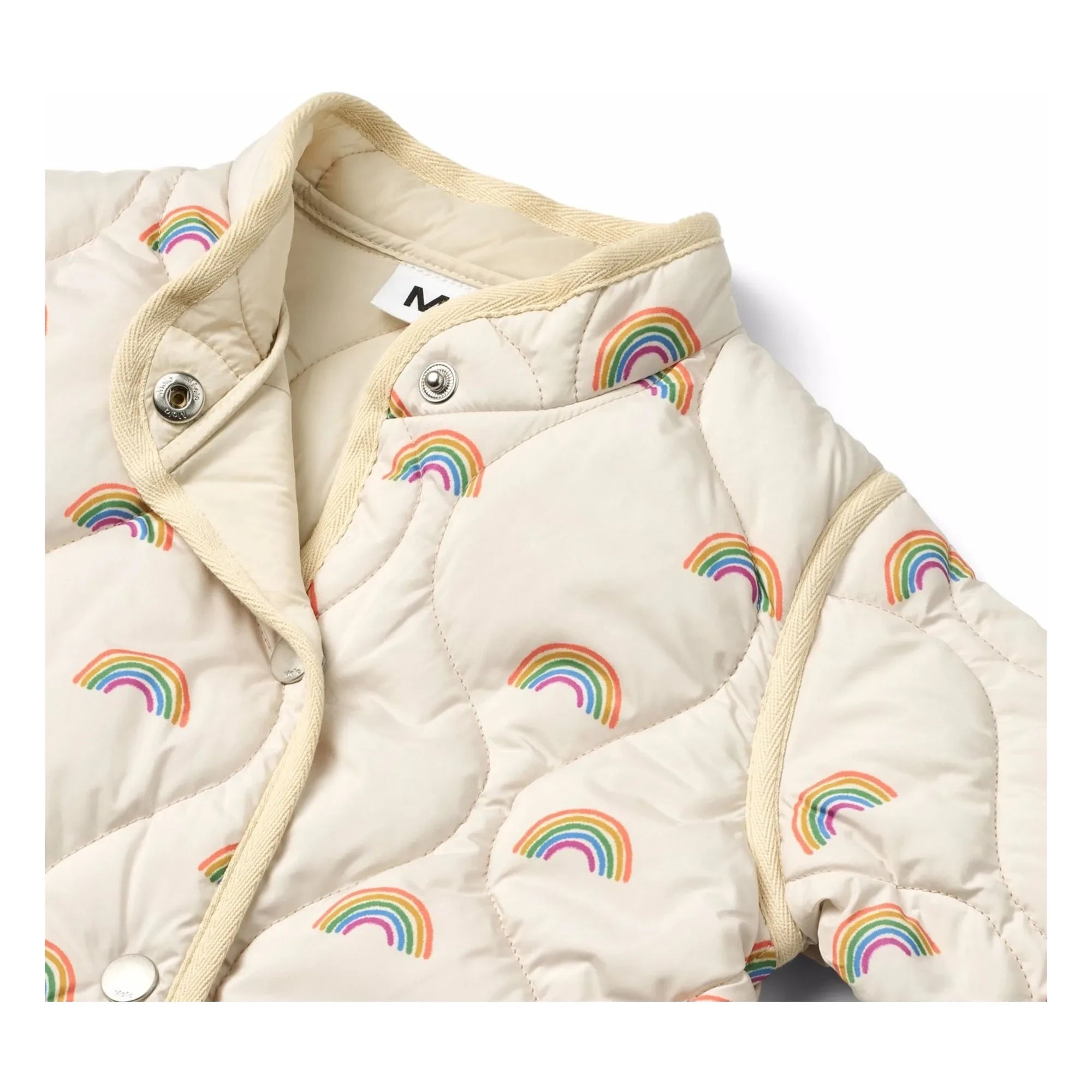 Molo - Harrie Rainbow Geri Dönüştürülmüş Elyaf Ceket | Ecru