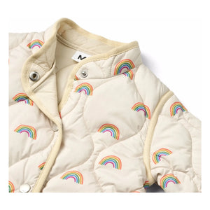 Molo - Harrie Rainbow Geri Dönüştürülmüş Elyaf Ceket | Ecru