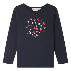 Bonpoint - Tidjiane Organik Pamuklu Tişört | Lacivert
