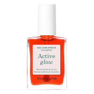 Manucurist - Active Glow dudak parlatıcısı bakım ürünü - 15 ml | Cranberry