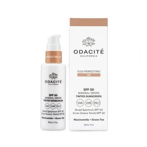 Odacité - Mineral Damlalı Renkli Güneş Kremi SPF 50 Flex-Perfecting™ - 30 ml | 03