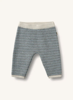 Wheat - Neel Merino Yün Tayt | Mavi