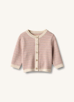 Wheat - Nico Merino yün hırka | Pembe