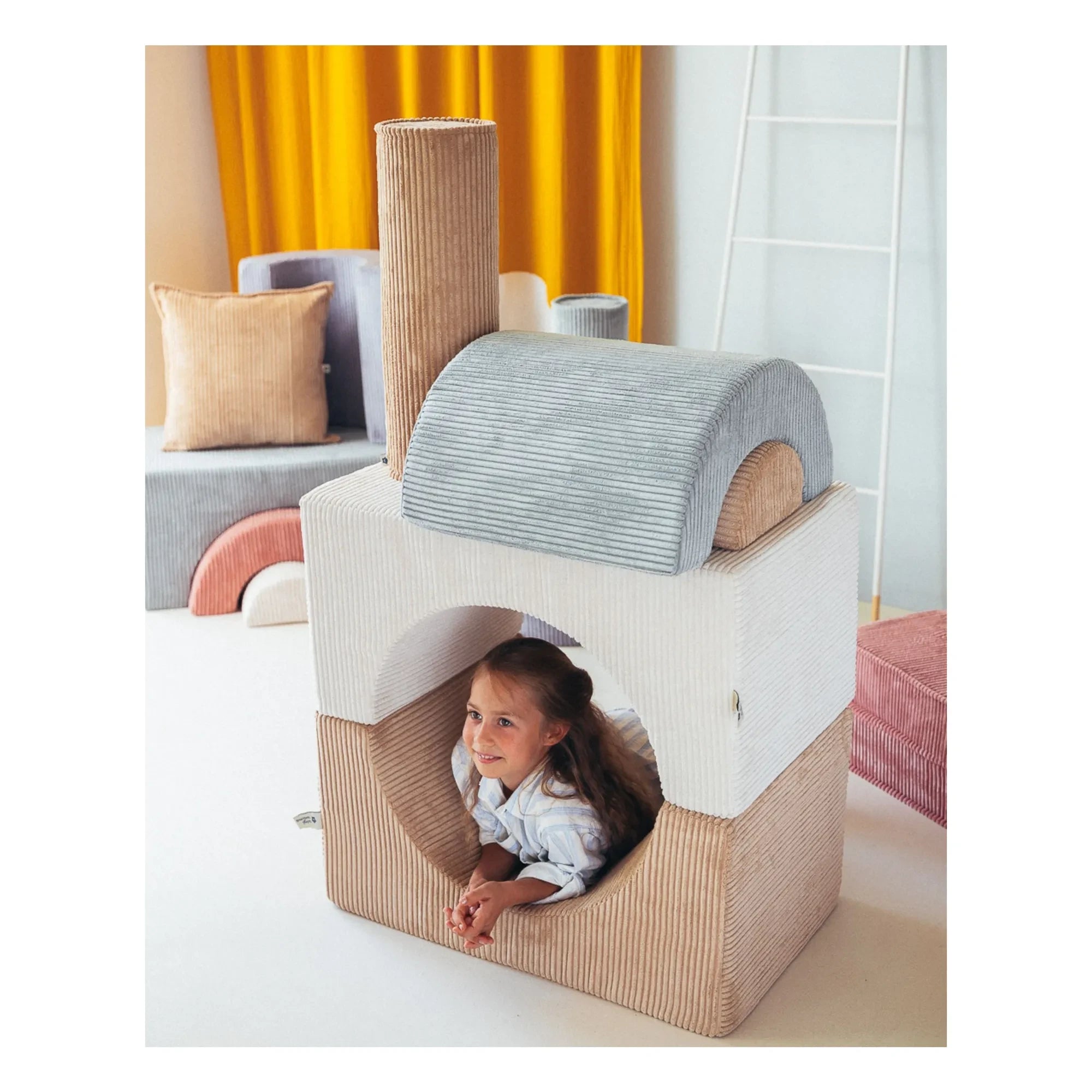 Wigiwama - Korduroy motor beceri modülü | Ekru