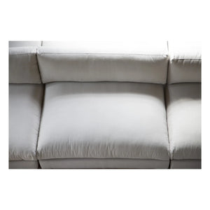 Panac Edition - Bellechasse 2 Kişilik Şömine Sandalyesi, Bouclé - 120 cm | Kırık Beyaz