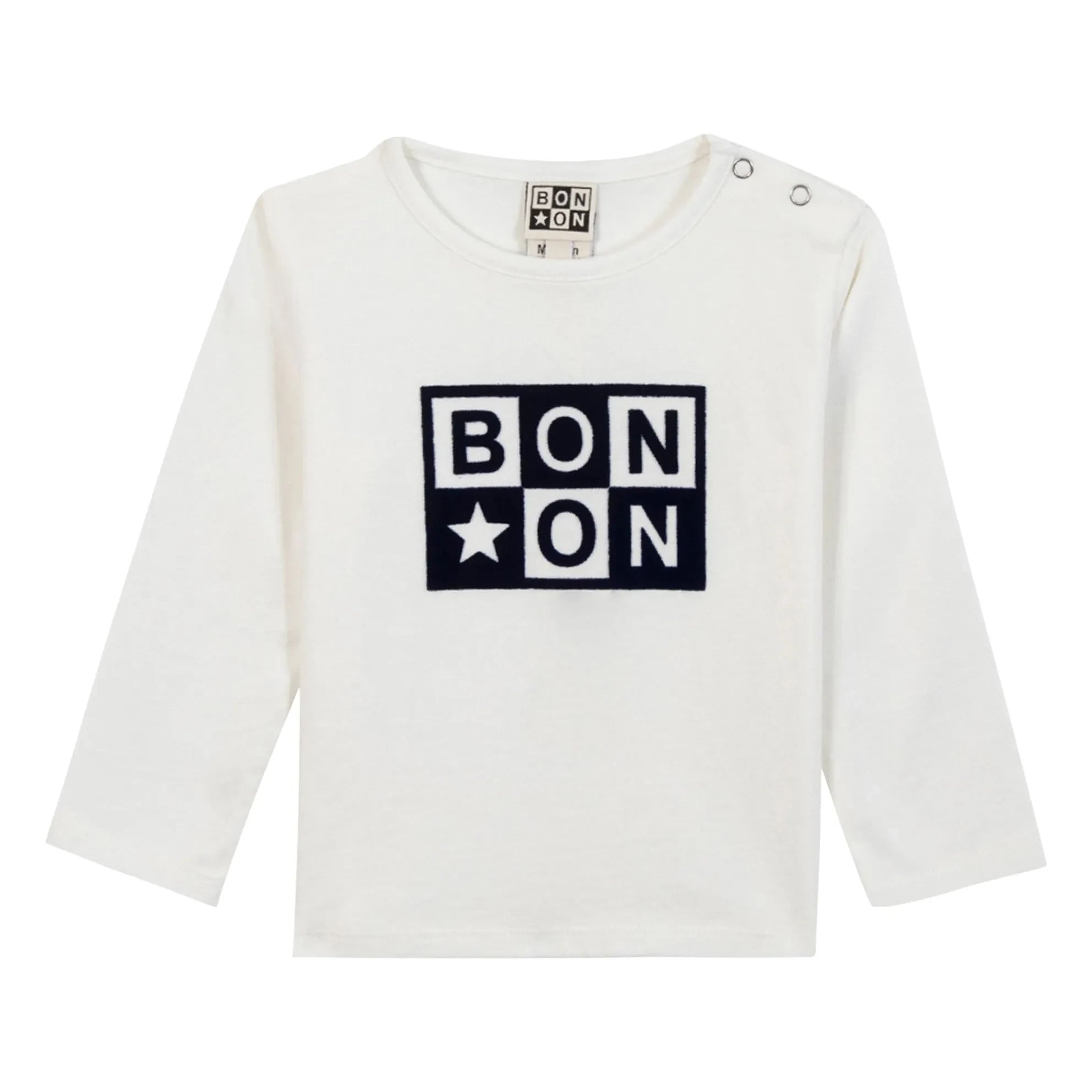 Bonton - Cab Logo Tişört | Ekru