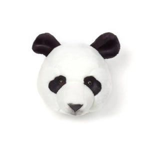 Wild & Soft - Panda Kafa Duvar Askısı | Noir/Blanc