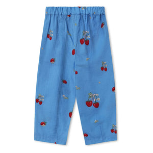 Fliink - Elma Strawberry Pantolon | Gök mavisi