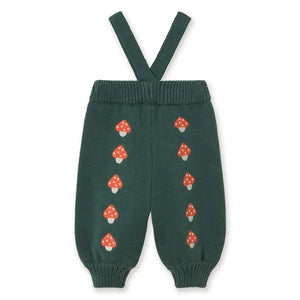 Tinycottons - Mantar Desenli Triko Pantolon | Yeşil