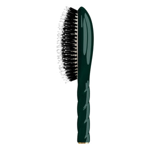 La Bonne Brosse - Brosse à cheveux L'Indispensable Twist N°03 - Bakım & Parlaklık | Zümrüt yeşili