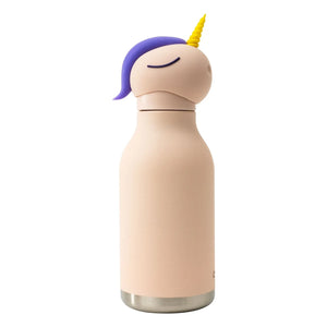 Asobu - Unicorn paslanmaz çelik su şişesi | Soluk Pembe