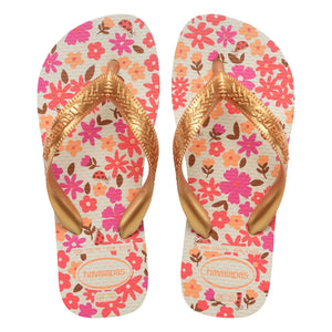 Havaianas - Flores parmak arası terlik | Bej