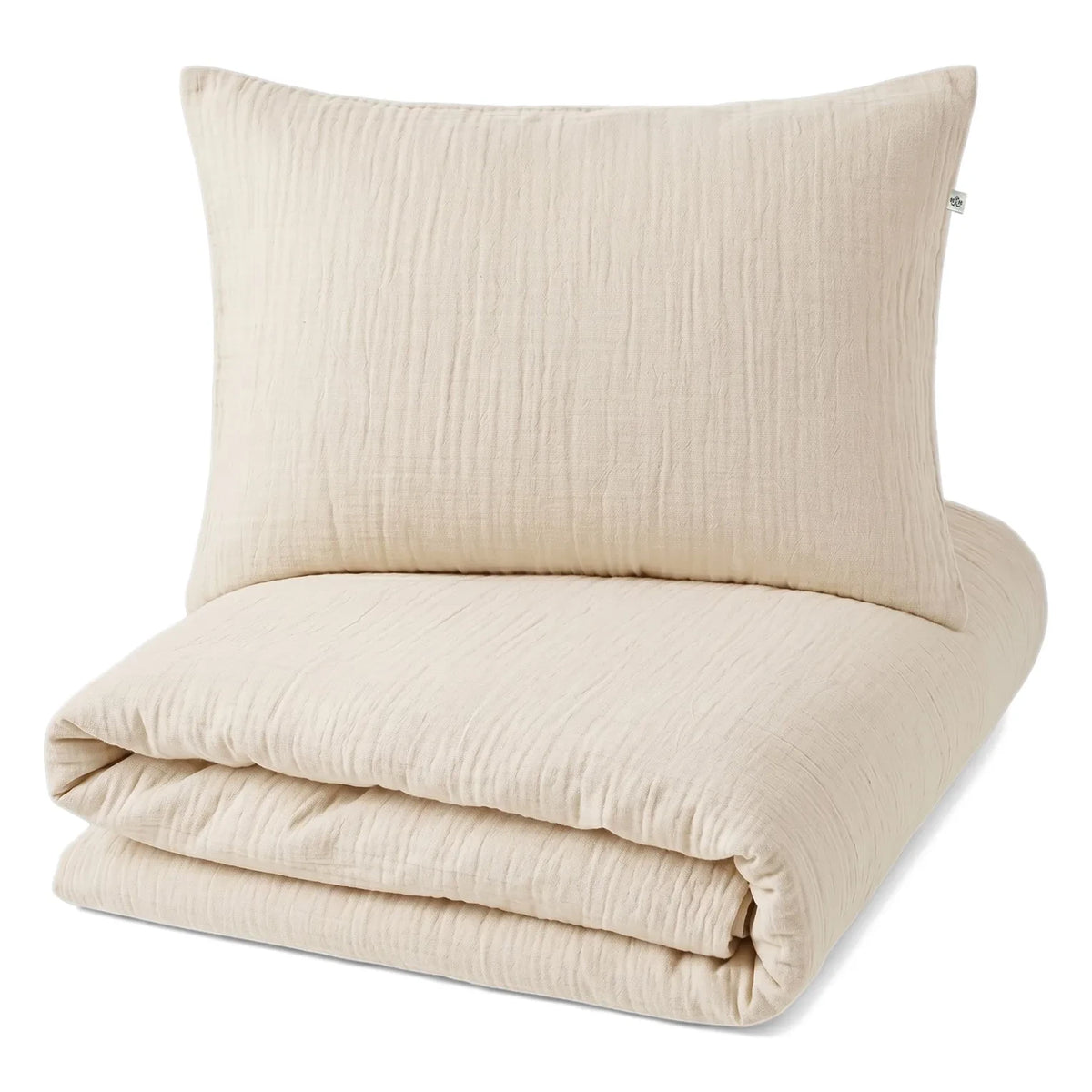 Editions Aimable - طقم غطاء سرير Paulette | Ivory Gauze