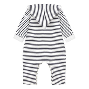 Petit Bateau - Uzun Kapüşonlu Tulum | Lacivert
