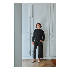Poudre Organic - Bergenie Denim pantolon | Siyah