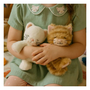 Olli Ella - Kiki Yavru Kedi Peluş | Beyaz