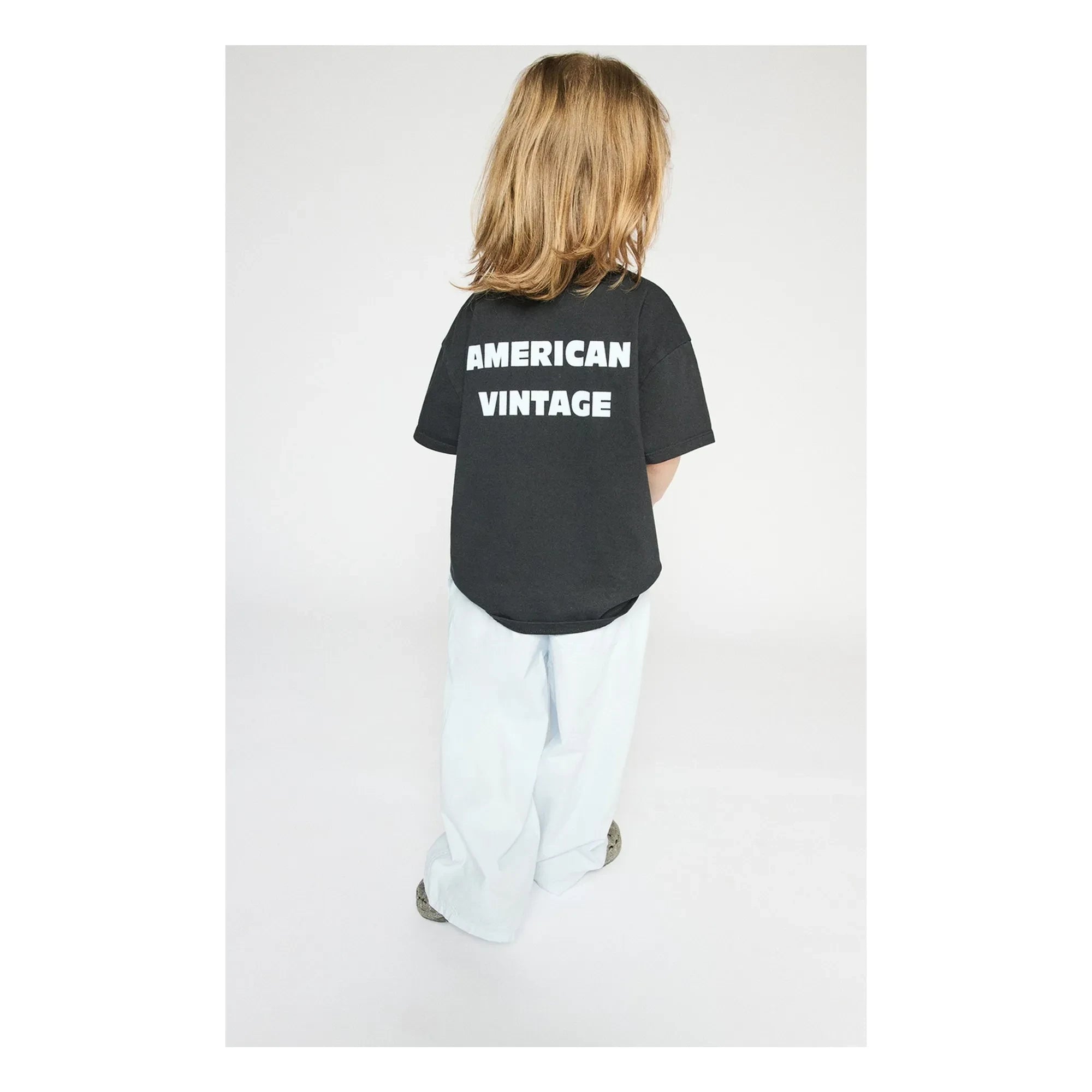 American Vintage - Fizvalley Tişört | Siyah