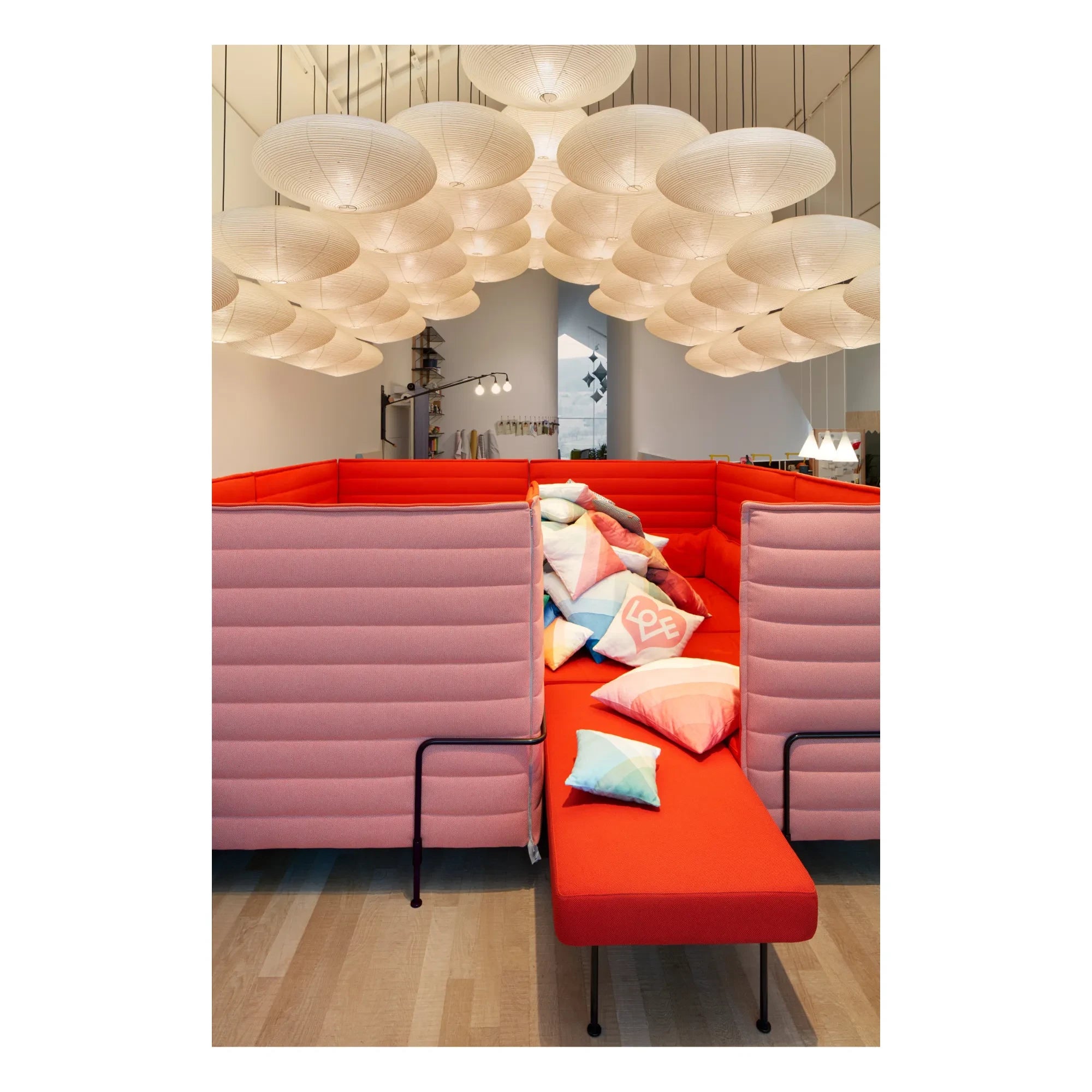 Vitra - Akari 26A sarkıt lamba | Ecru