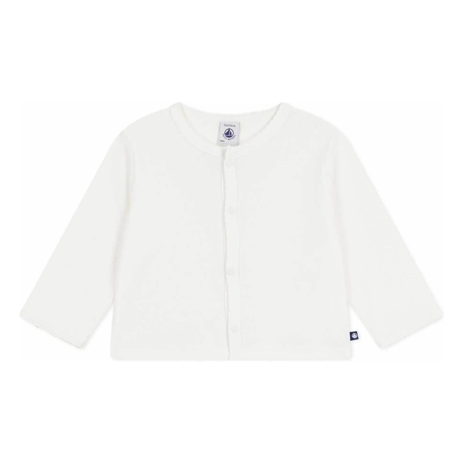Petit Bateau - Beyaz yelek