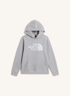 The North Face - Essential Drew Peak سترة بقلنسوة | رمادي مزيج