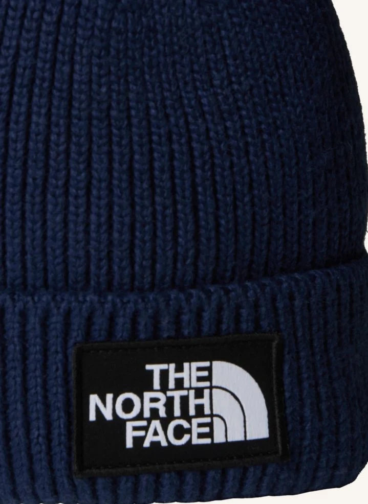 The North Face - قبعة TNF Logo Box مزودة بحافة | كحلي