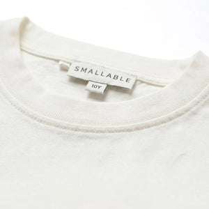 Smallable Kid - Hillcrest Organik Pamuk Tişört | Beyaz